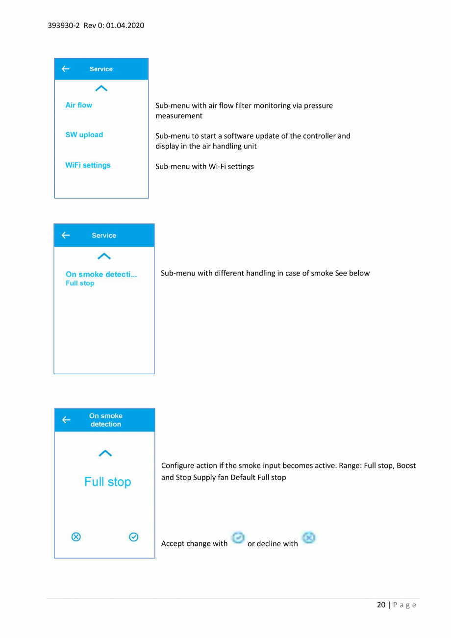 Pagina 20- Unitati centrale de ventilatie cu schimbator de caldura rotativ Ensy Inovent AHU-200-700 ECOCALD...