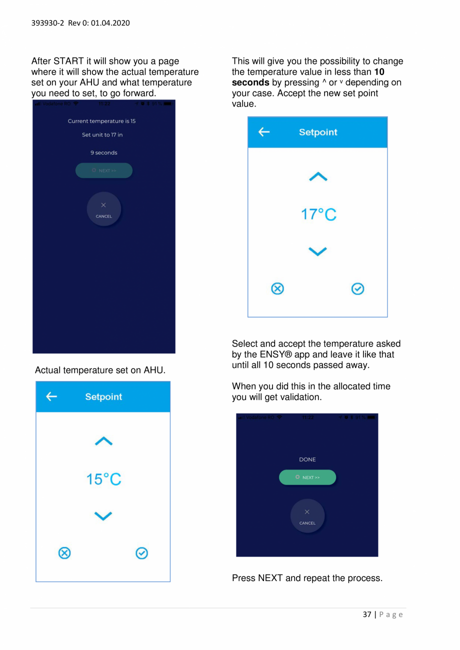 Pagina 37- Unitati centrale de ventilatie cu schimbator de caldura rotativ Ensy Inovent AHU-200-700 ECOCALD...