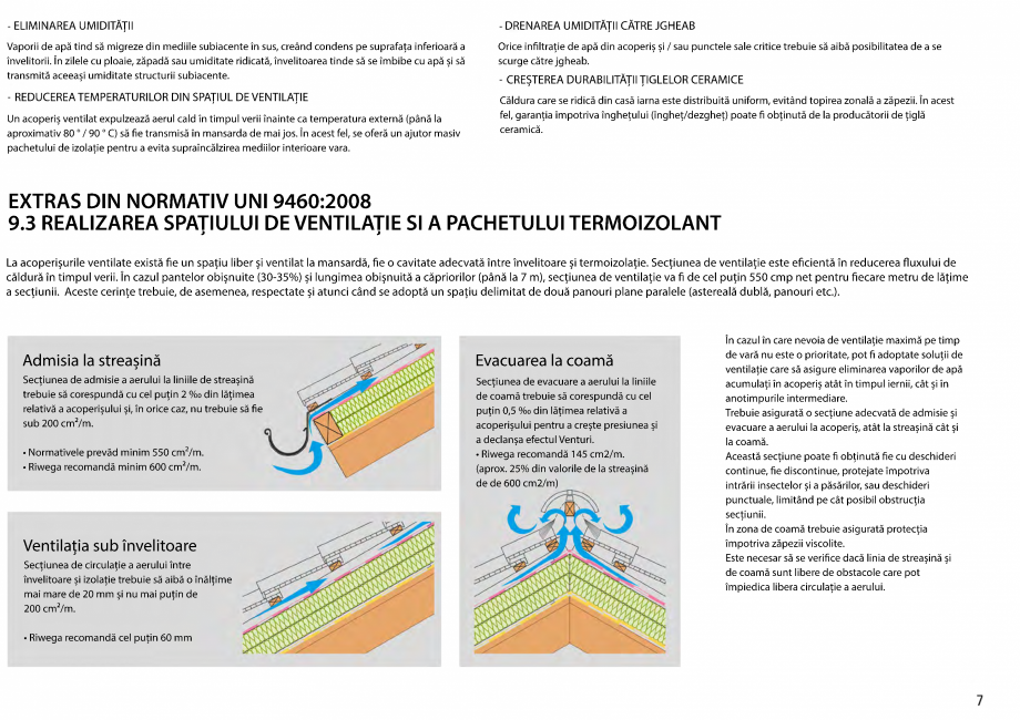 Pagina 8 - Manual tehnic acoperisuri si pereti Riwega Catalog, brosura Romana 

evacuare aer

&-*...