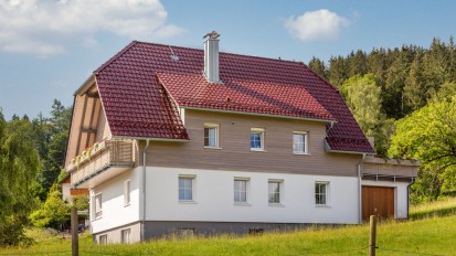 einfamilienhaus-flachdachpfanne-w6v-edelrosso-1180x664 W6v Țiglă ceramică