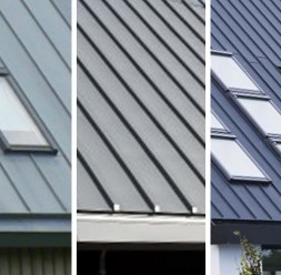 Tabla plana, faltuita de titan-zinc pentru fatade/acoperisuri cu panta NedZink