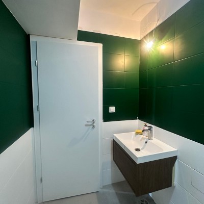 DECO WALL BAie inainte de amenajare - Tapet personalizat produs in Romania 