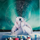 Fototapet Baby Polar Bear - Fototapet personalizat - model Baieti