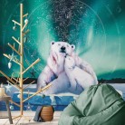 Fototapet Baby Polar Bear
 - Fototapet personalizat - model Animale