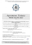 Agrement Tehnic 001SC-01/292-2021 - procedeu de realizare - Elemente prefabricate din beton-vibropresat BOMA