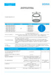 Fisa tehnica - Elemente de baza cu jgheab pentru camine -1000 mm BOMA - Element de