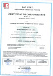 Certificat de conformitate nr 571P - pentru tuburi si accesorii din beton si beton armat BOMA