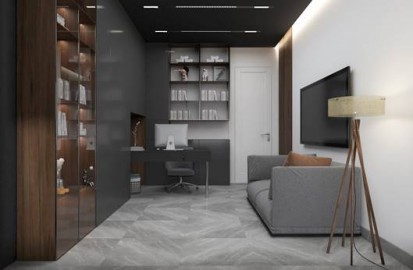 Detalii interior apartament Design interior - Apartament - stil minimalist, culori inchise
