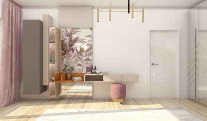 Interior apartament Design interior - Apartament - stil contemporan in nuante deschise