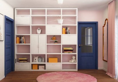 Detalii dormitor copil Design interior - Casa - stil contemporan, accent albastru