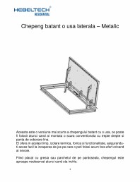 Chepeng batant o usa laterala – Metalic