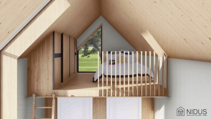 Casa modulara Nidus Home NIDUS HOME Proiect casa modulara naturala