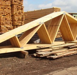 Ferme din lemn si grinzi cu zabrele pentru acoperisuri MIRADEX