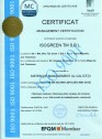 Certificat – Sistem de Management al Calitatii – SR ES ISO 9001:2015 ISOGREEN TM