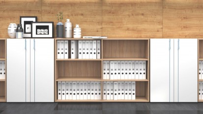 mobilier-de-birou-depozitare nova NOVA Basic Dulap cabinet