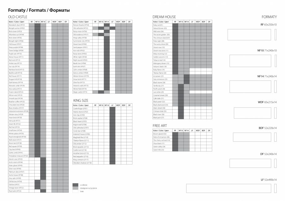 Pagina 30-Catalog placaje klinker - King Klinker  Catalog, brosura Poloneza, Engleza, Rusa 