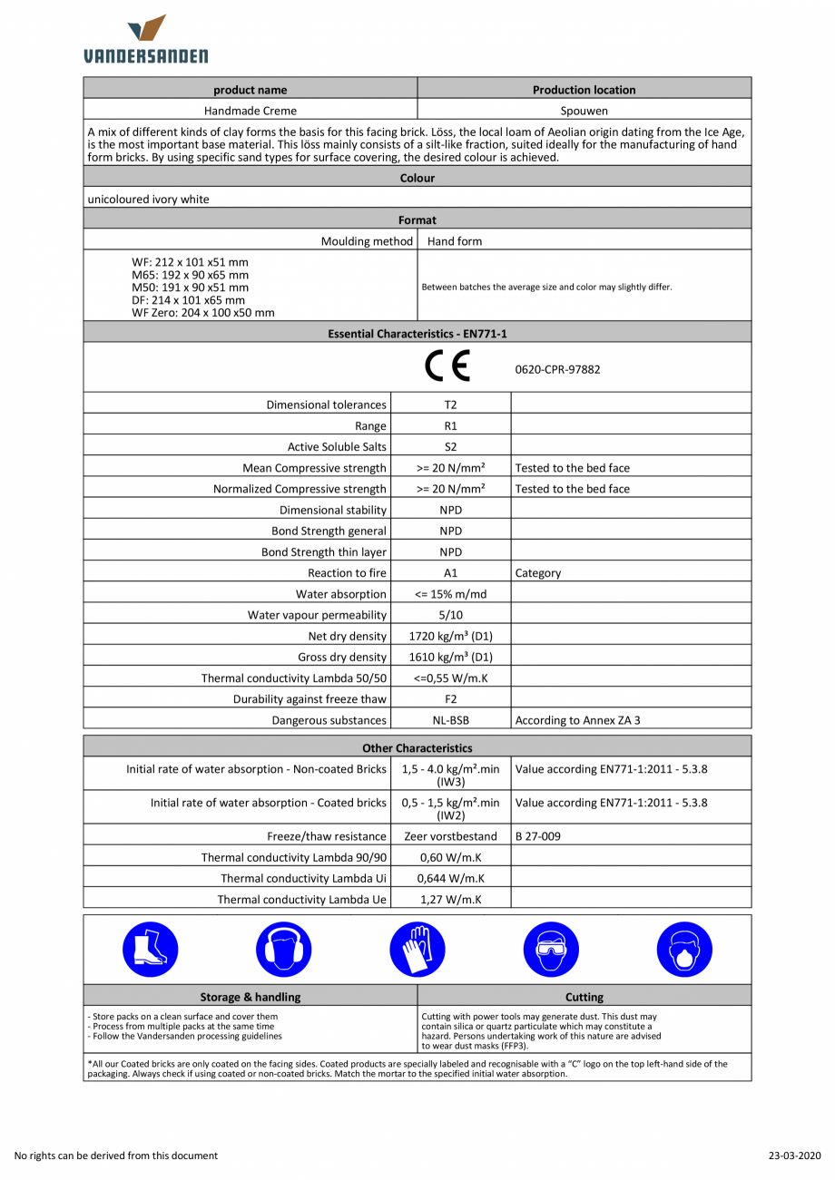 Pagina 2-Caramida aparenta klinker - Creme Amedio Ideas SM65 Fisa tehnica Engleza ility

A1
5/10

Net dry...