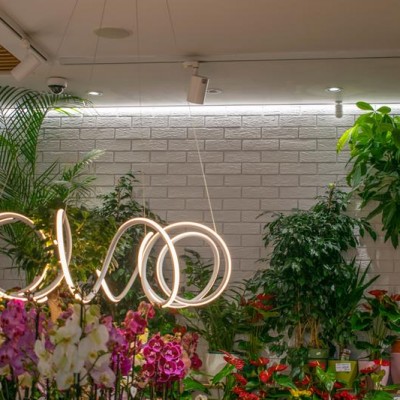 Amedio Ideas Detalii interior florarie - Caramida aparenta klinker pentru placari interioare si exterioare Amedio Ideas