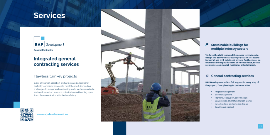 Pagina 8-RAP Group - Solutii ingineresti pentru afacerea ta  Catalog, brosura Engleza ply
and domestic and...