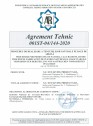 Agrement Tehnic - 001ST-04/144-2020 - procedeu de realizare a tencuielilor naturale pe baza de argila