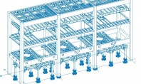Proiectare structuri metalice pentru cladiri industriale, hale, depozite TTH 