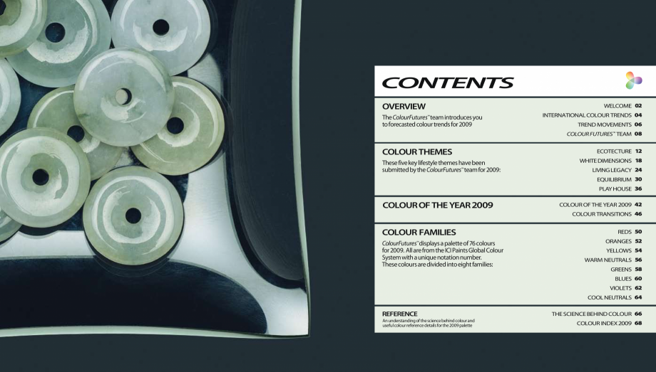 Pagina 2 - Colour Futures 2009  Catalog, brosura ommunicationtool...