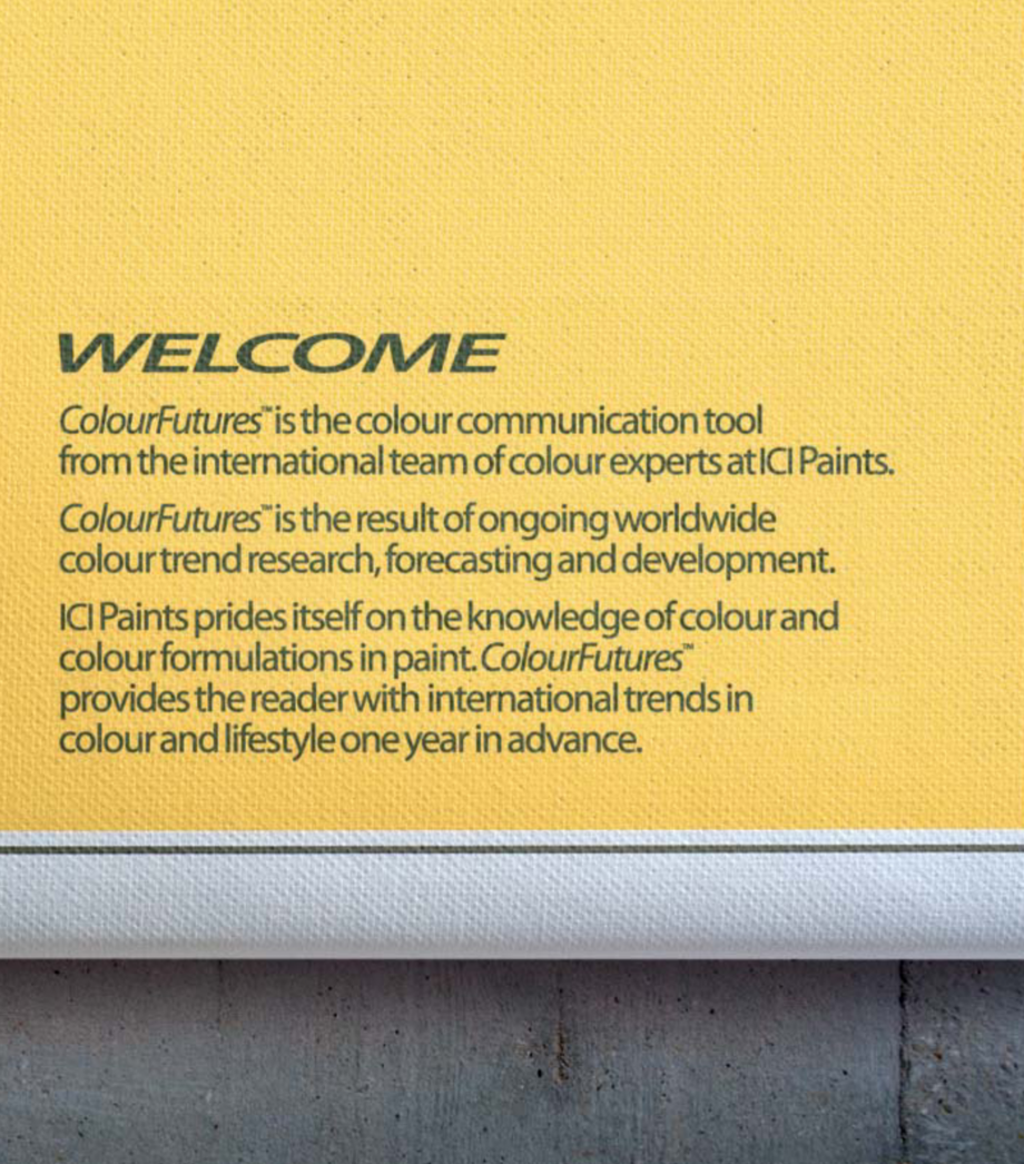 Pagina 5 - Colour Futures 2008  Catalog, brosura on the other hand, are drifts,
inclinations and...