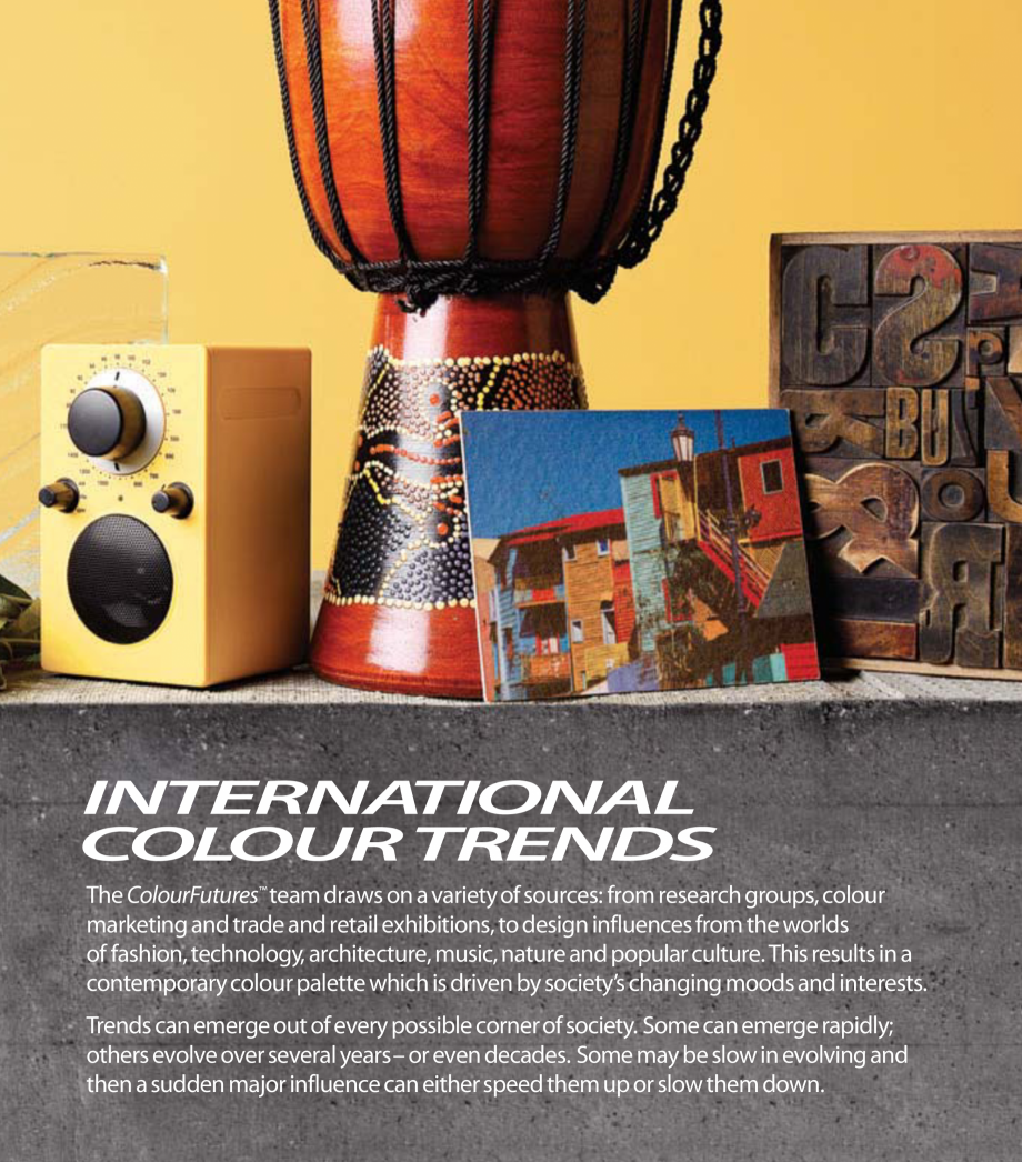 Pagina 7 - Colour Futures 2008  Catalog, brosura  of the
Canadian home decoration industry.
Member...