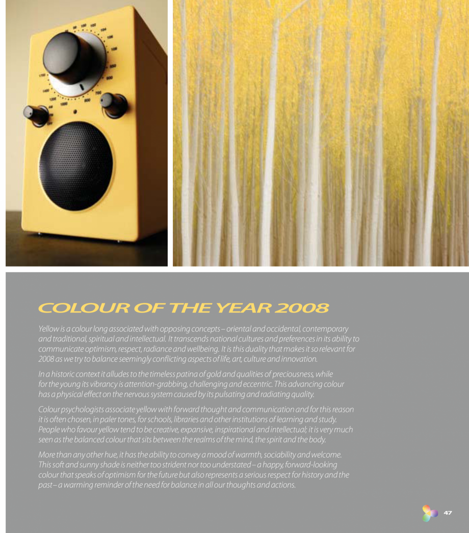 Pagina 49 - Colour Futures 2008  Catalog, brosura 
