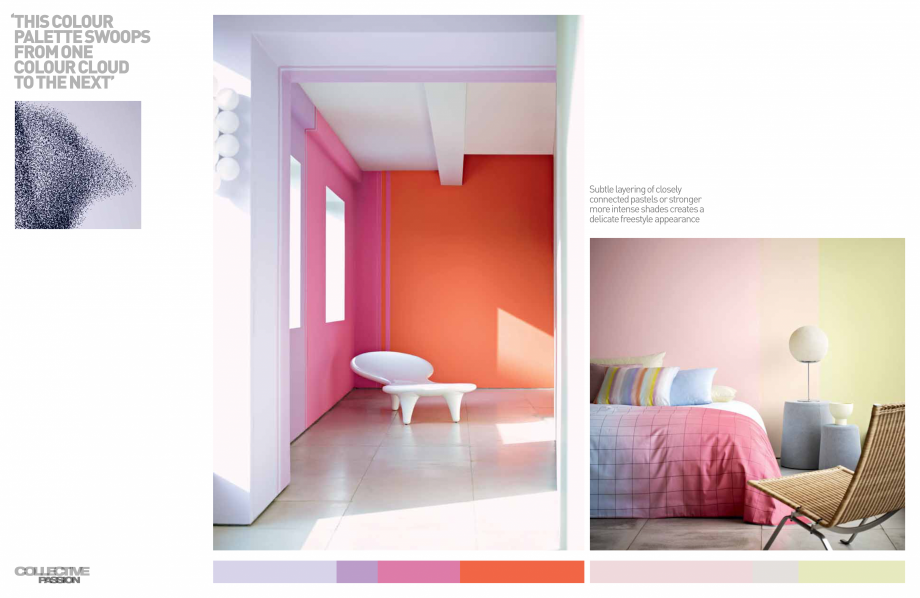 Pagina 9 - Colour Futures 2013  Catalog, brosura of burgundy
and blue tinted blacks create
a restful...