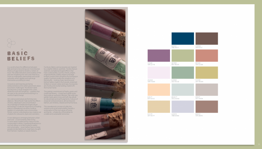 Pagina 17 - Colour Futures 2010  Catalog, brosura ly and unrestrainedly with more
earthy shades;...