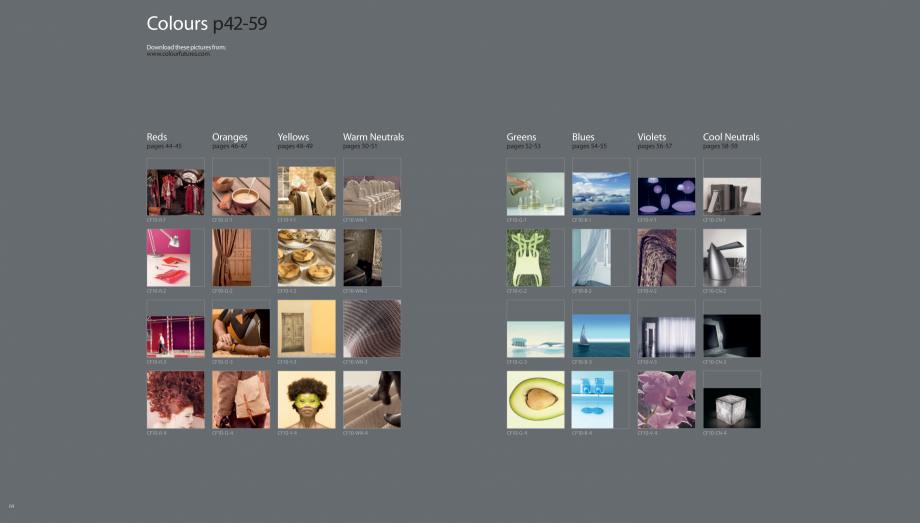 Pagina 35 - Colour Futures 2010  Catalog, brosura with visual presence and
attitude – highly...