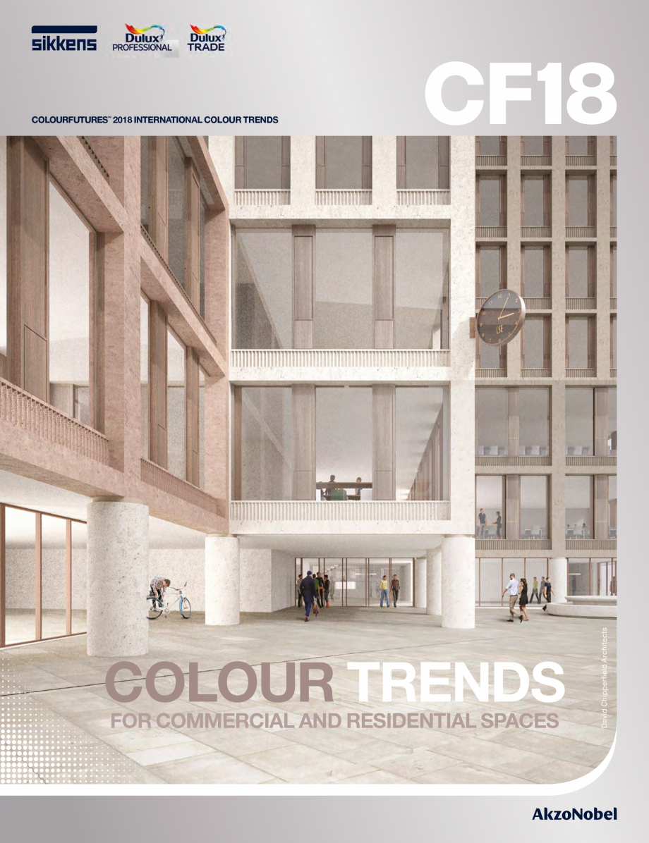 Pagina 1-Colour Futures 2018  Catalog, brosura COLOURFUTURES 2018 INTERNATIONAL COLOUR TRENDS

COLOUR TRENDS
...