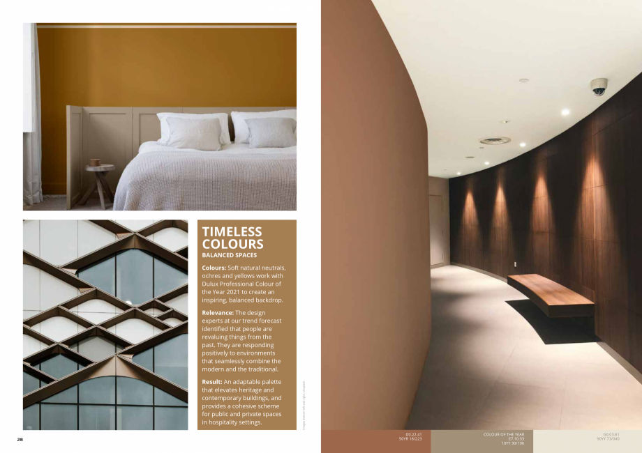 Pagina 15 - Colour Futures 2021  Catalog, brosura ing, people need
soothing, restorative spaces that...