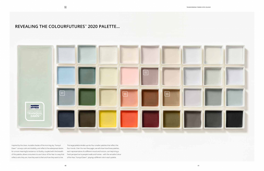 Pagina 20 - Colour Futures 2020  Catalog, brosura NG

A HOME FOR CREATIVITY

Consumers need a space ...
