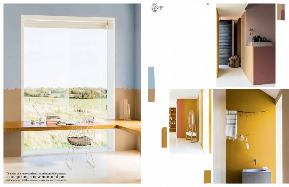 Pagina 11 - Colour Futures 2015  Catalog, brosura  in hue; blue
Interior design is teaching us to...