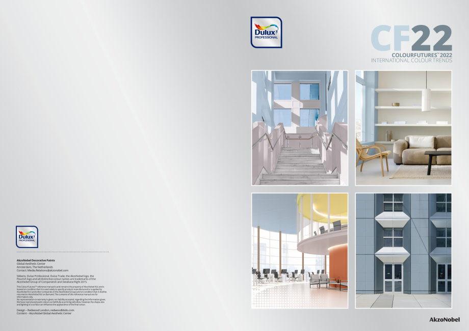 Pagina 1-Colour Futures 2022  Catalog, brosura COLOURFUTURES 2022
INTERNATIONAL COLOUR TRENDS
TM

AkzoNobel...