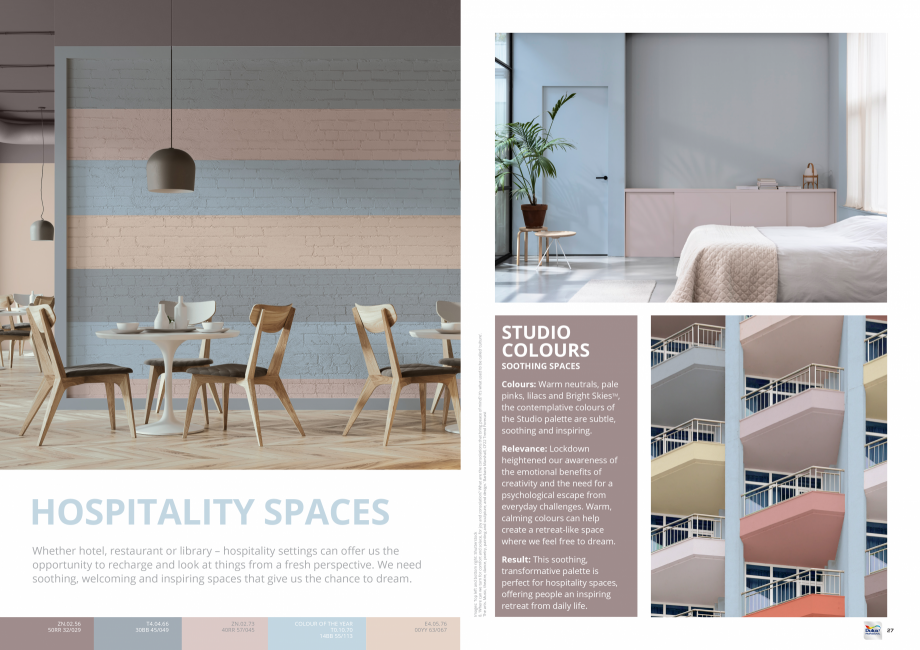 Pagina 14 - Colour Futures 2022  Catalog, brosura 
reflect the world outside, this
palette delivers ...