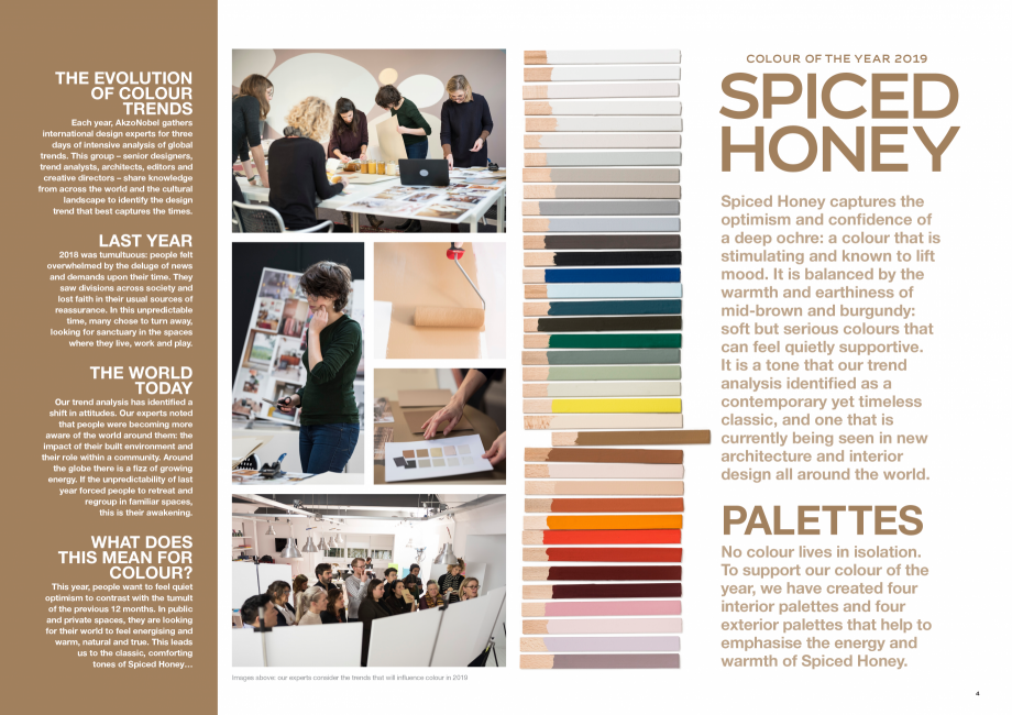 Pagina 2 - Colour Futures 2019  Catalog, brosura e the appearance of the final colour.

Design –...