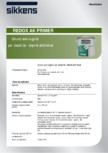 Grund antirugina Sikkens - Redox AK Primer