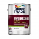 Brilliant White - Vopsea lavabila de inalta calitate pentru exterior Dulux Trade Weathershield