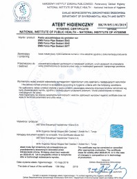 Certificat PZH - Adezivi pentru etansare filete metalice