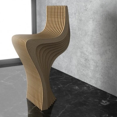 GUBROT Detalii - scaun parametric SP-003 - Scaune decorative din lemn pentru amenajari de interior GUBROT