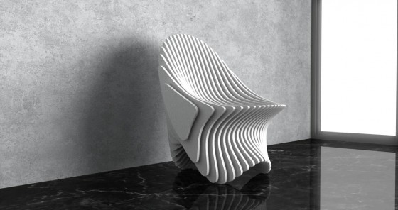 GUBROT Detalii scaun parametric SP-004 - alb - Scaune decorative din lemn pentru amenajari de interior
