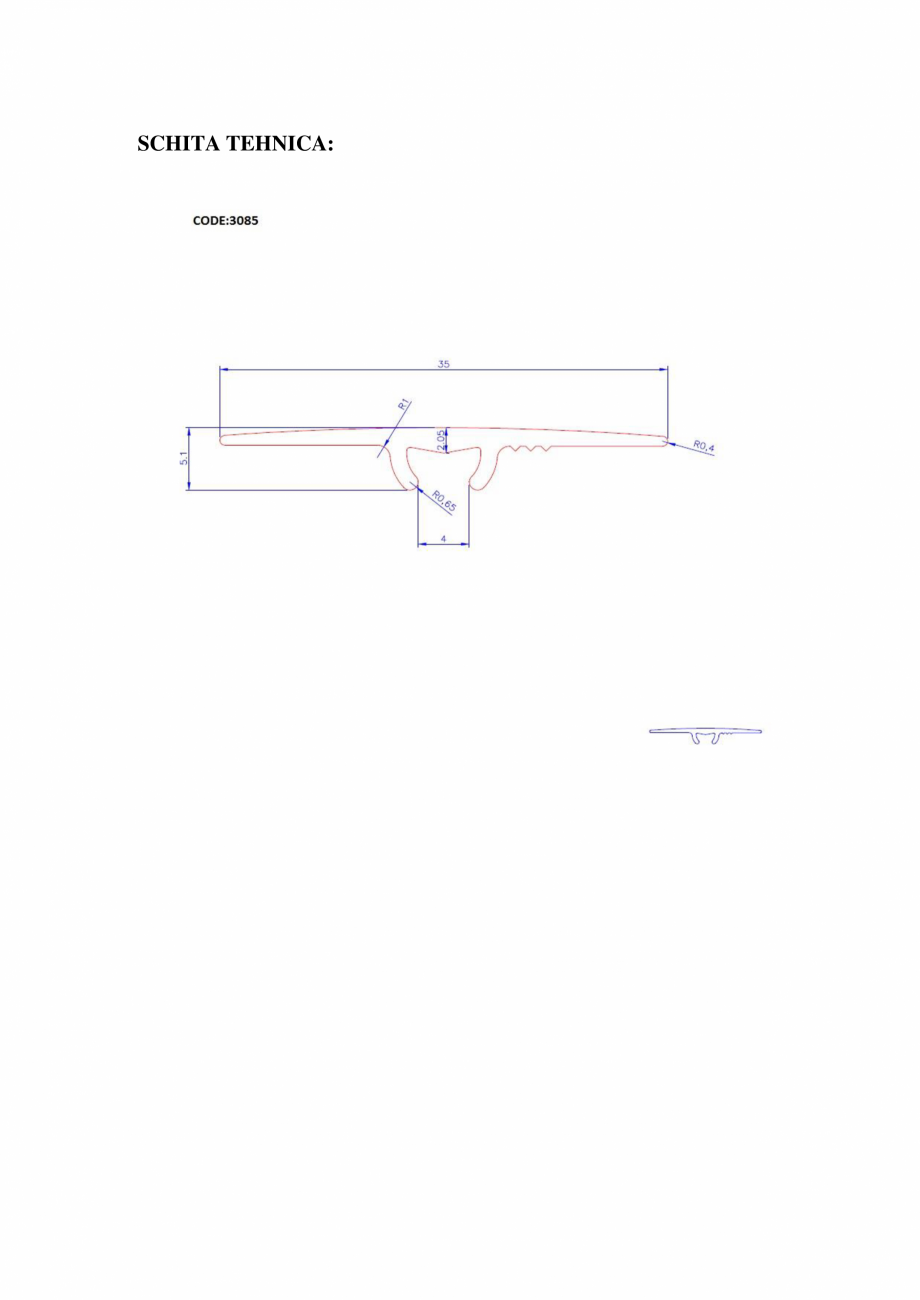 Pagina 2-Profile de trecere la nivel din aluminiu - Cod 42032 Ersin Aluminyum 3085 Specificații tehnice...