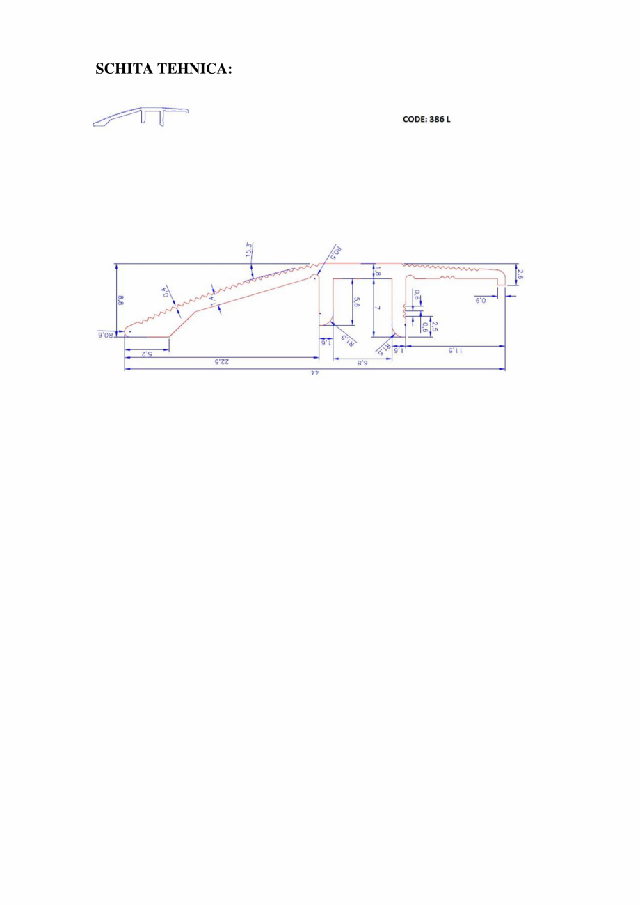 Pagina 2-Profile de trecere cu diferenta de nivel din aluminiu - Cod 42070 Ersin Aluminyum 386L Specificații...