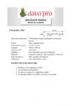 Profile drepte pentru treapta cu banda de cauciuc din aluminiu - Cod 42124 Ersin Aluminyum -