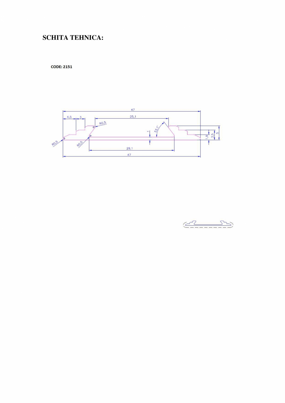 Pagina 2-Profile drepte pentru treapta cu banda de cauciuc din aluminiu - Cod 42116 Ersin Aluminyum 2151...