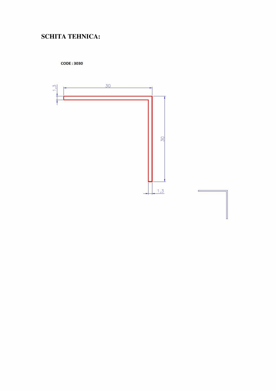 Pagina 2 - Profile tip coltar treapta din aluminiu - Cod 42154 Ersin Aluminyum 3030 Specificații...