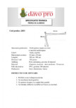 Profile pentru treapta cu banda antiderapanta din aluminiu - Cod 42167 Ersin Aluminyum - 2853